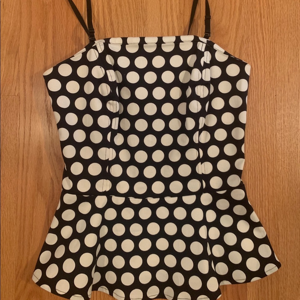 Polka dot top